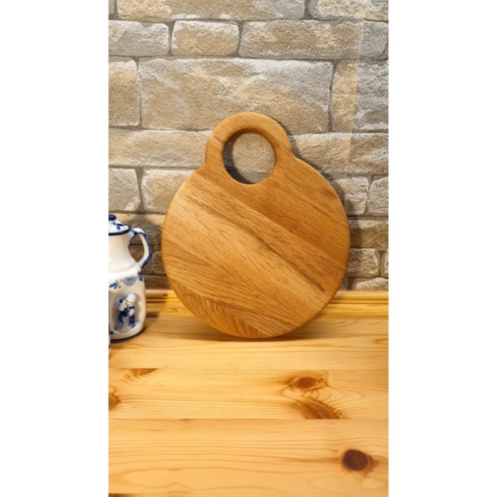 F&S WoodArt Meşe Ağacı Ahşap Saplı Kesme Sunum Et Ekmek Doğrama Tahtası Kesme Tahtaları / Kesim Tablaları Fiyatı