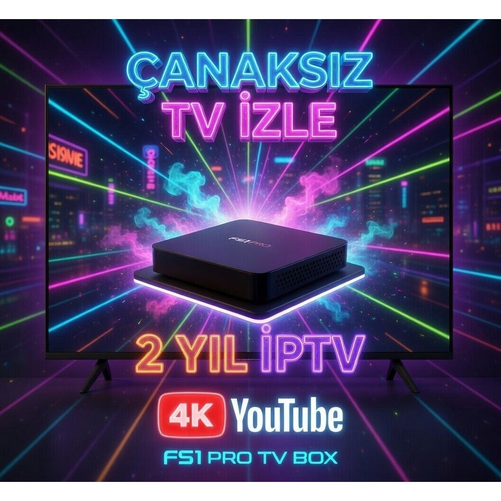 FS1PRO Teknoloji 2 Yıl Free Iptv Hediyeli Fs1 Pro Tv Box - Akıllı Smart Tv Kutusu Media Player Televizyonlar Fiyatı
