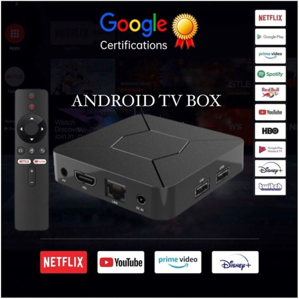 FS1PRO Teknoloji 4K Android TV / Sesli Komut & Google Asistan Prime Android TV Box & Akılı Smart Kutu Ev Sinema Receiverları Fiyatı