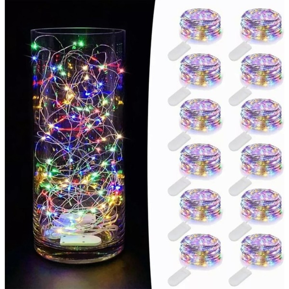 Fsfyb 10 Paket LED Peri Işıkları, Pille Çalışan Dize Işıklar, 9.8ft 30 LED Ateşböceği Yıldızlı Ay Işıkları Düğün Parti Yatak Odası Mason Kavanoz De... Elektrik ve Aydınlatma Fiyatı