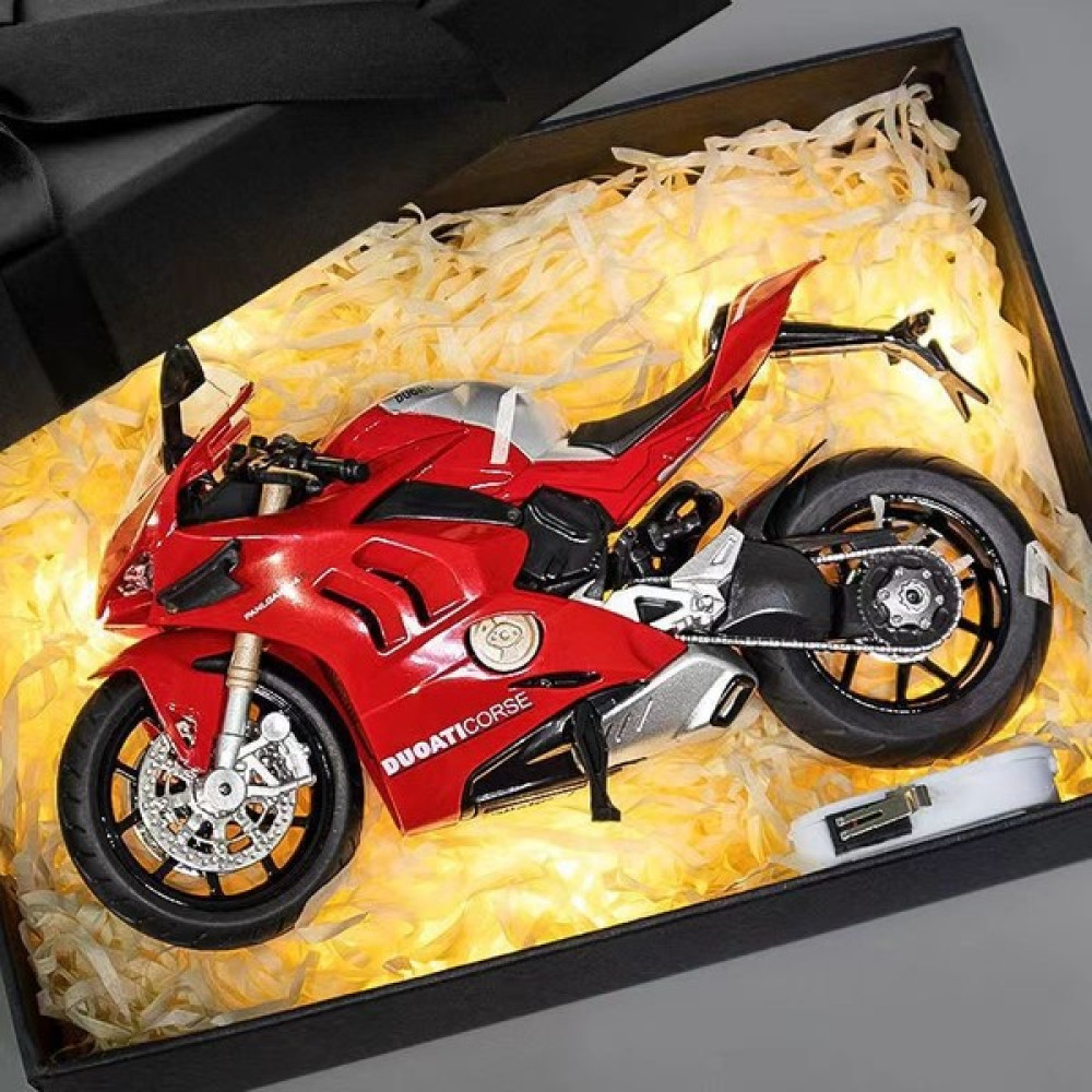 Fsfyb 1/12 Kawasaki H2R Simülasyon Alaşım Motosiklet Modeli Çocuk Pürüzsüz Oyuncak Motosiklet Modeli Ses ile Bmw Kırmızı Hediye Kutusu (Yurt Dışından) Oyuncak Araç Fiyatı