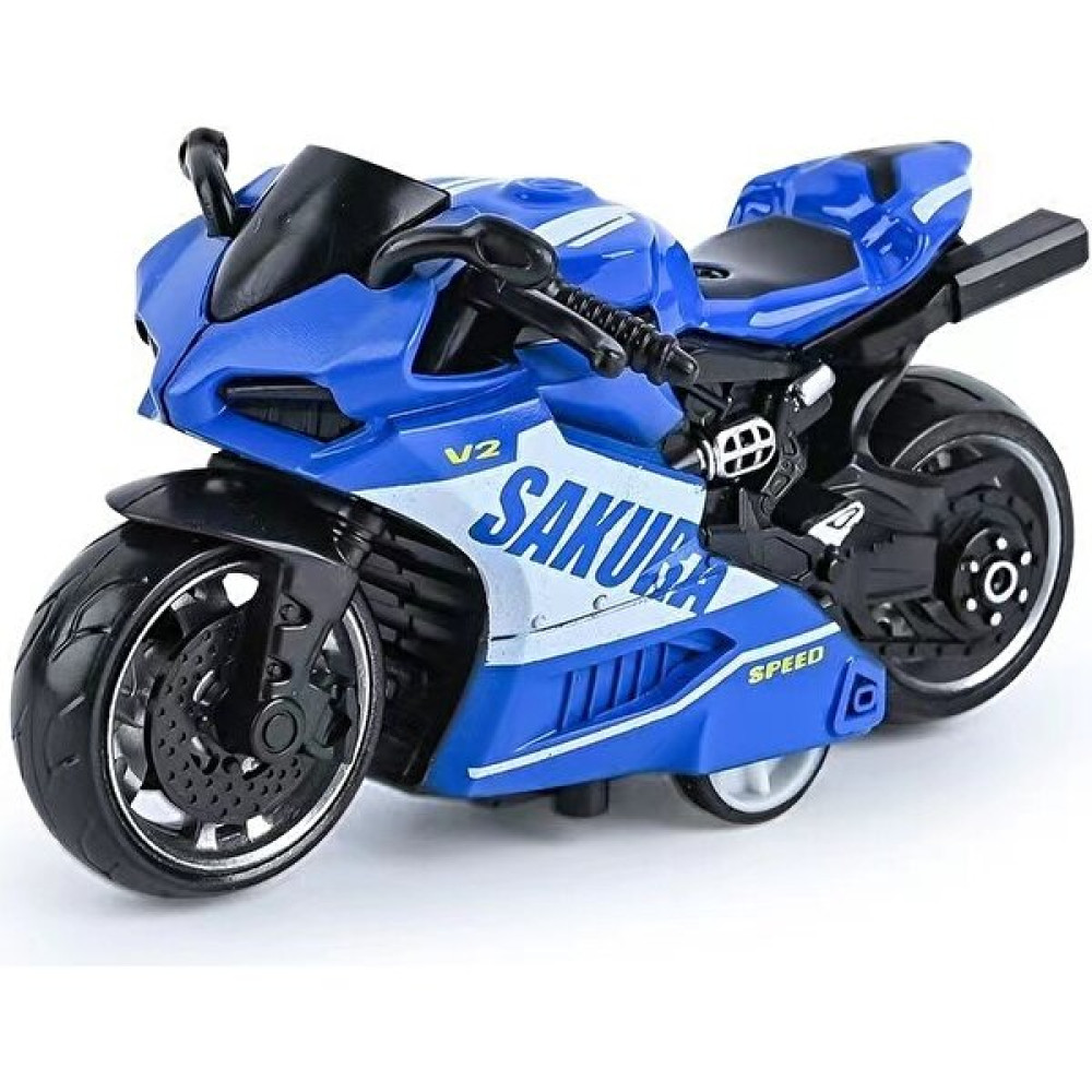 Fsfyb Alaşım Geri Çekme Harley Motosiklet Modeli Gashapon Bebek Makinesi Küçük Oyuncak Araba Çocuk Oyuncağı Süsler Küçük Ducati Mavisi (Çanta) (Yur... Oyuncak Araç Fiyatı