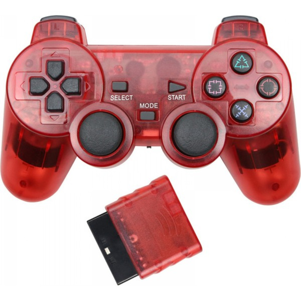 Fsfyb Kablosuz Denetleyici Çift Şok Titreşim Doğru Kontrol Kablosuz Sony Ps2 Playstation 2.4g Gamepad Joystick Uzaktan Kumanda Saydam (Yurt Dışından) Konsol Aksesuarları Fiyatı
