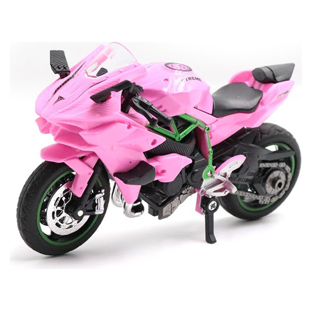 Fsfyb Yeni Simülasyon Motosiklet 1:18 Sichuan Qi Motosiklet Modeli Kek Dekorasyon Süsler Çocuk Oyuncak Motosiklet Pembe (Yurt Dışından) - Renkli Oyuncak Araç Fiyatı