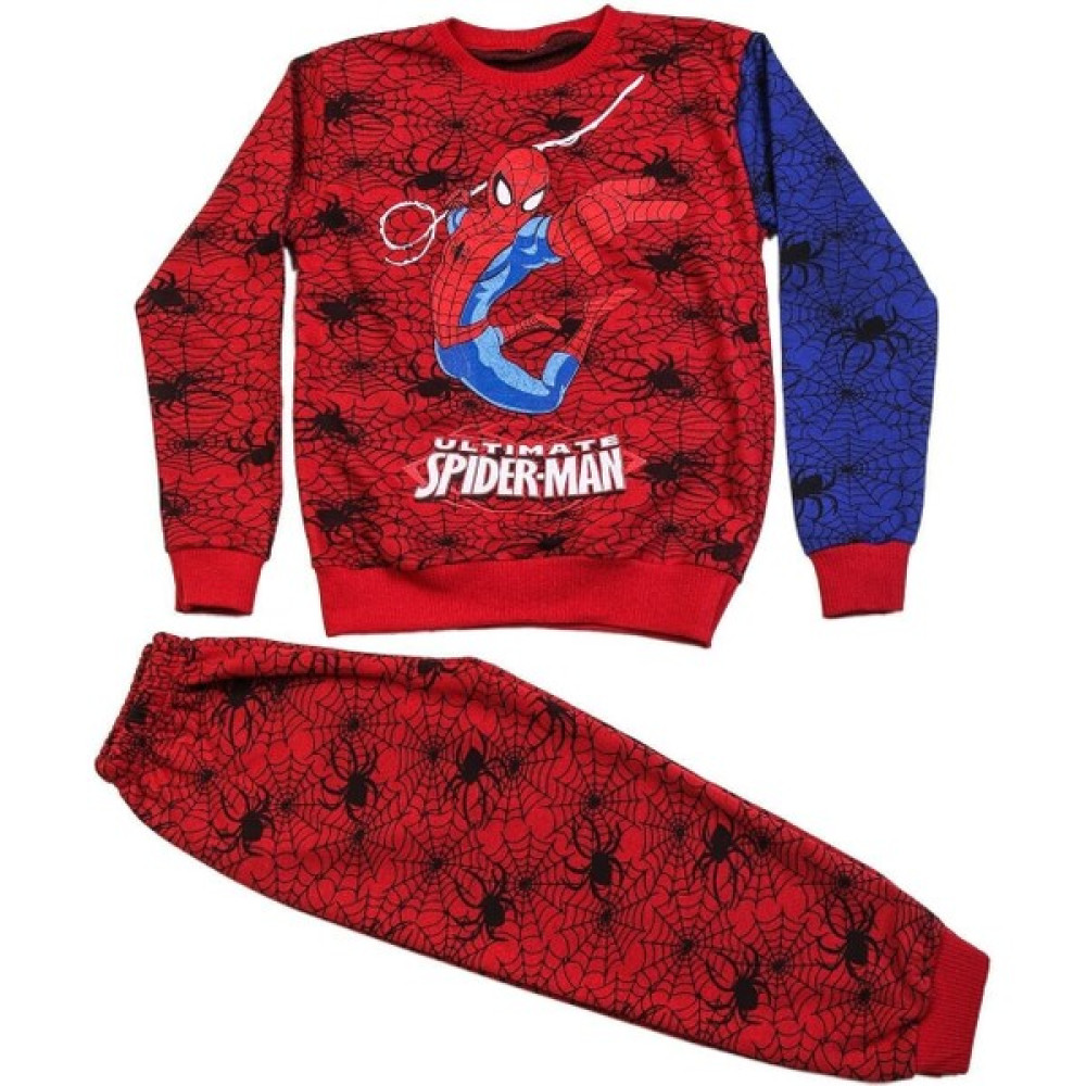 FSM Spiderman Ultımate Sweatshirt Takım Örümcek Adam Çocuk Erkek Çocuk Giyim Takımı Fiyatı
