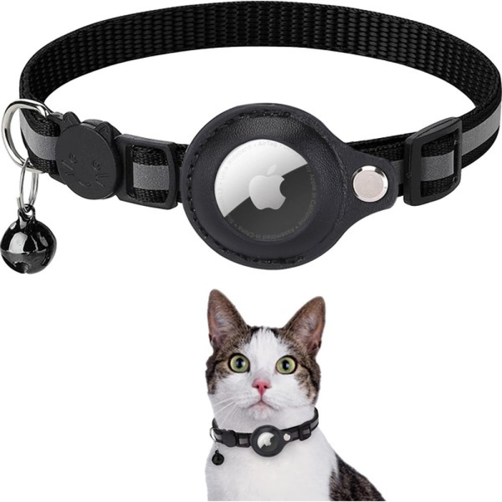 Fu Shang Airtag Tracker Kedi Çan Tasması (Yurt Dışından) - Siyah Evcil Hayvan Ürünleri Fiyatı