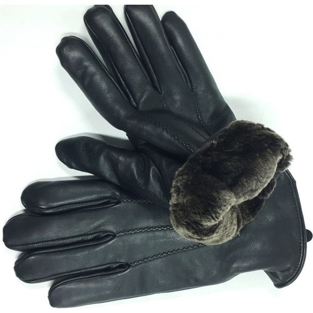 Fubileather Hakiki Koyun Derisi Içi Kürklü Eldiven -50 Derece Soğuk Geçirmez Erkek Eldiveni Fiyatı