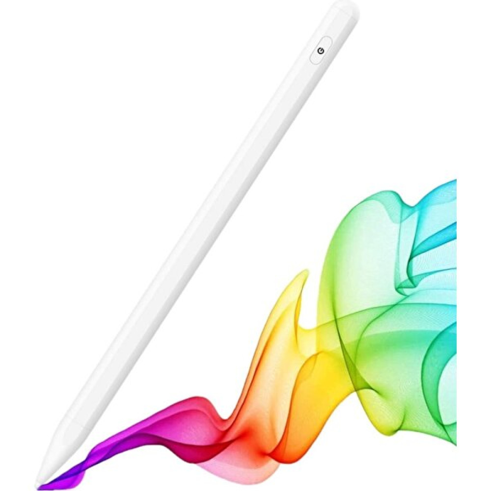 Fuchsia iPad Air 4. Nesil 10.9" Inç Palm Rejection Dokunmatik Kalem Active Stylus Özel Yazı Çizim Kalemi - Beyaz Tablet Aksesuarı Fiyatı