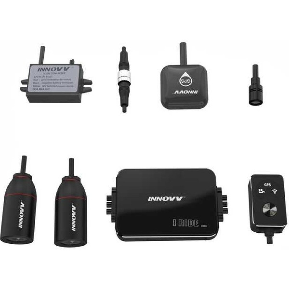 Fuchsia K3 Innovv Motorsiklet Kamerası Full Hd 1080P, Ön-Arka ve Loop Kaydı, Su Geçirmez, Oto-Kayıt, G-Sensor - Siyah Oto Görüntü Sistemleri Fiyatı