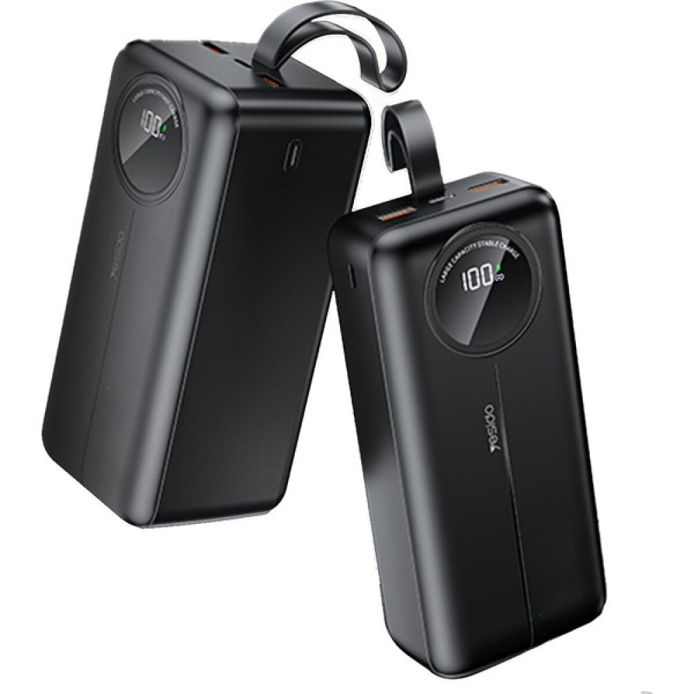 Fuchsia YP43 40.000 Mah Dijital Göstergeli Usb3.0 Pd Fuchsia Hızlı Şarj Powerbank Taşınabilir Şarj Cihazı - Powerbank Fiyatı