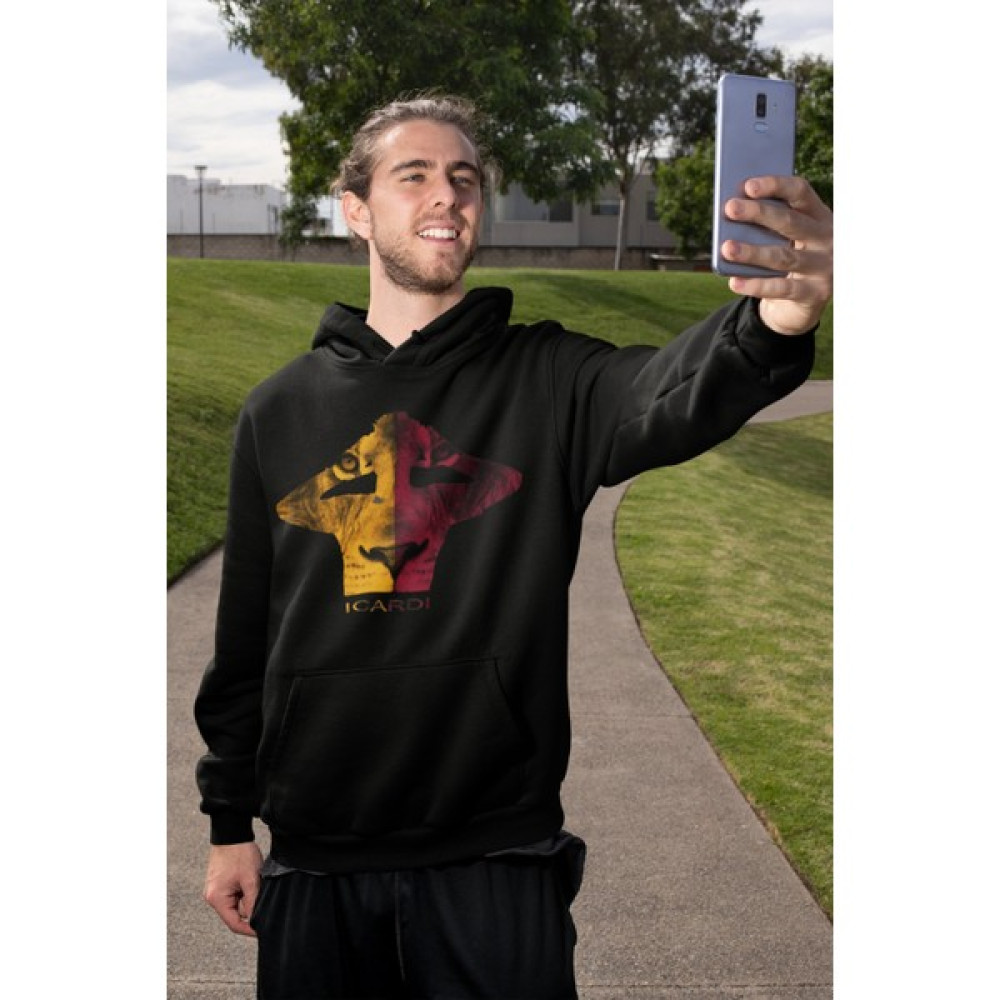 Fuddy Moda Mauro Icardi Baskılı Kapüşonlu Sweatshirt, Unisex Oversize Galatasaray Baskılı Hoodie Erkek Sweatshirt Fiyatı