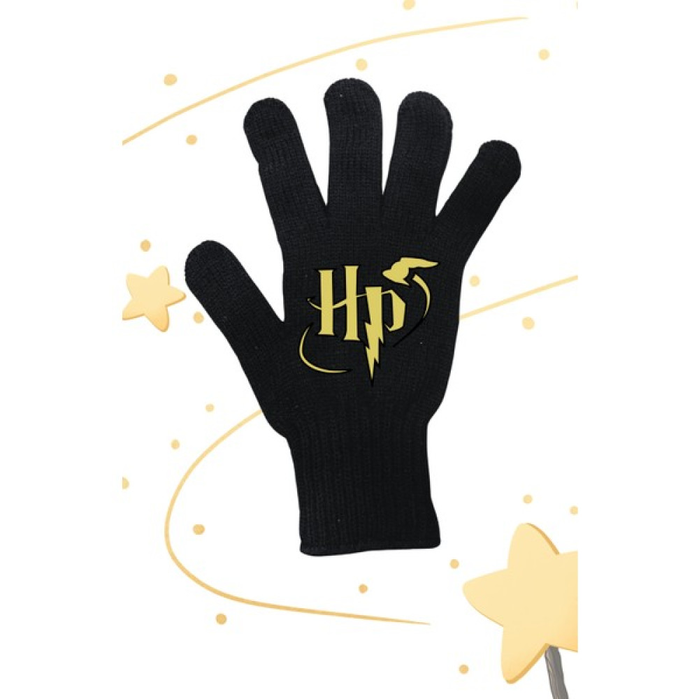 Fuddy Moda Unisex Harry Potter Baskılı Eldiven, Harry Potter Baskılı Çift Katlı Ediven Erkek Eldiveni Fiyatı