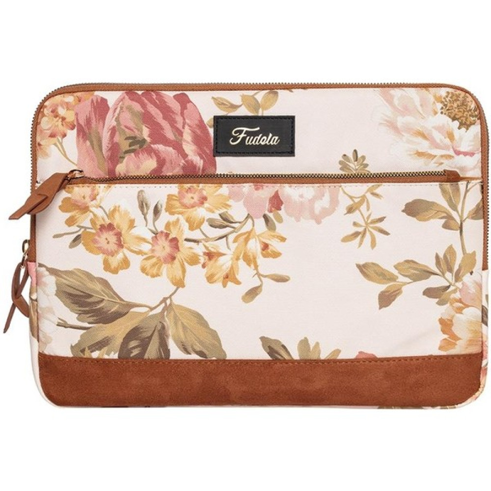 Fudela 13-14 inch Cream Roses Macbook- Laptop Çantası Dizüstü Bilgisayar Aksesuarları Fiyatı