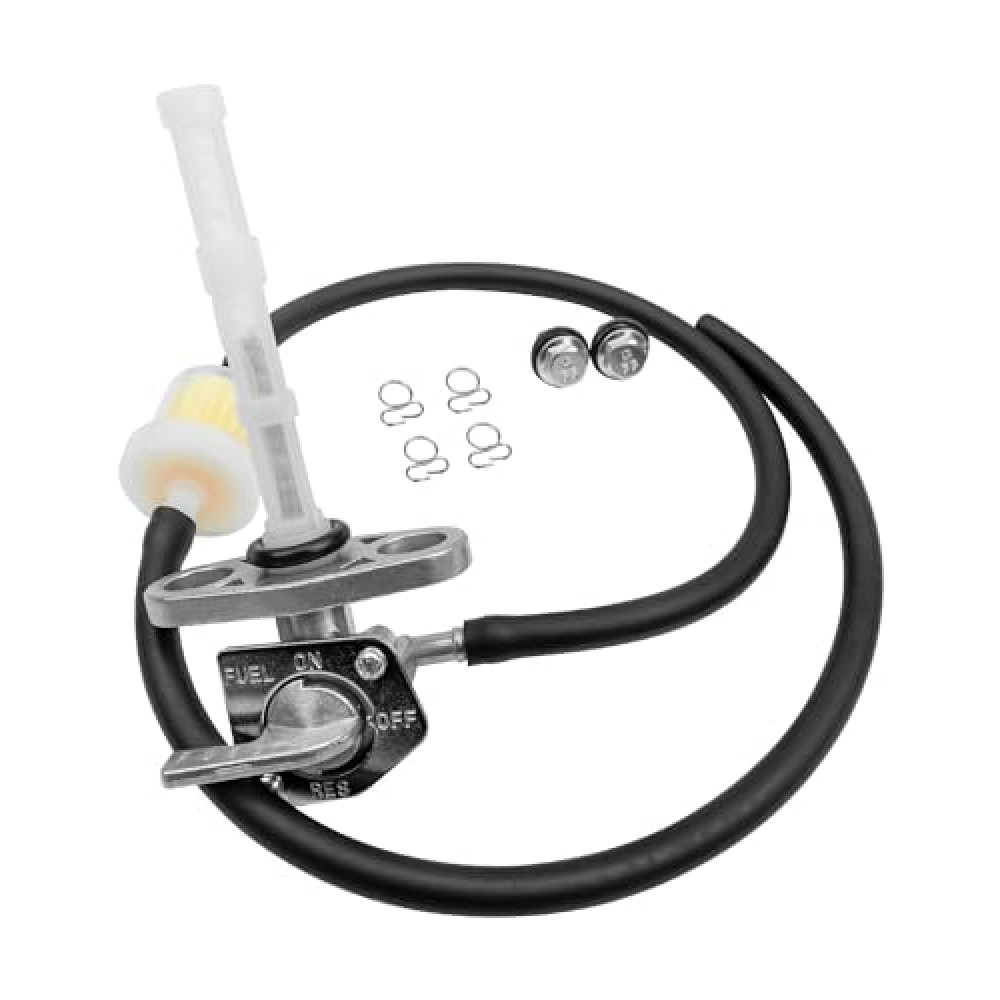 Fuel Petcock Valve Fits for Honda CRF50F XR80R CRF70F XR50R CRF230F CRF80F CRF100F CRF150F XR70R XR100R 1981-2015, Gas Tank Fuel Petcock Shut Off Valve Switch Replace 16950-GCF-671 16950-GEL-701