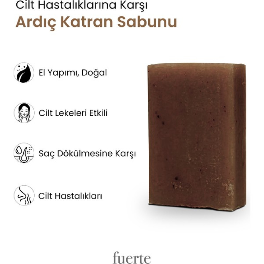 Fuerte Anadolu Doğal Ardıç Katranı Sabunu - DSKATRAN Sabunlar Fiyatı
