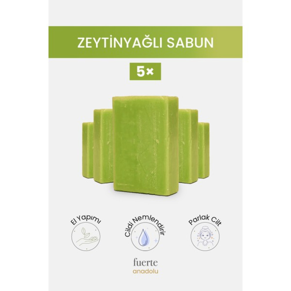 Fuerte Anadolu Zeytinyağlı Sabun (lı Paket) 5 Adet Oto Boyaları Fiyatı