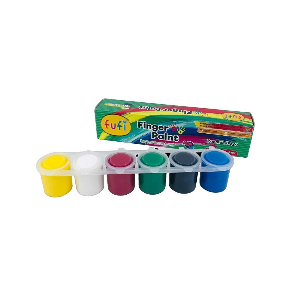 FUFİ PARMAK BOYASI 6X25 ML Yüz & Parmak Boyası Fiyatı