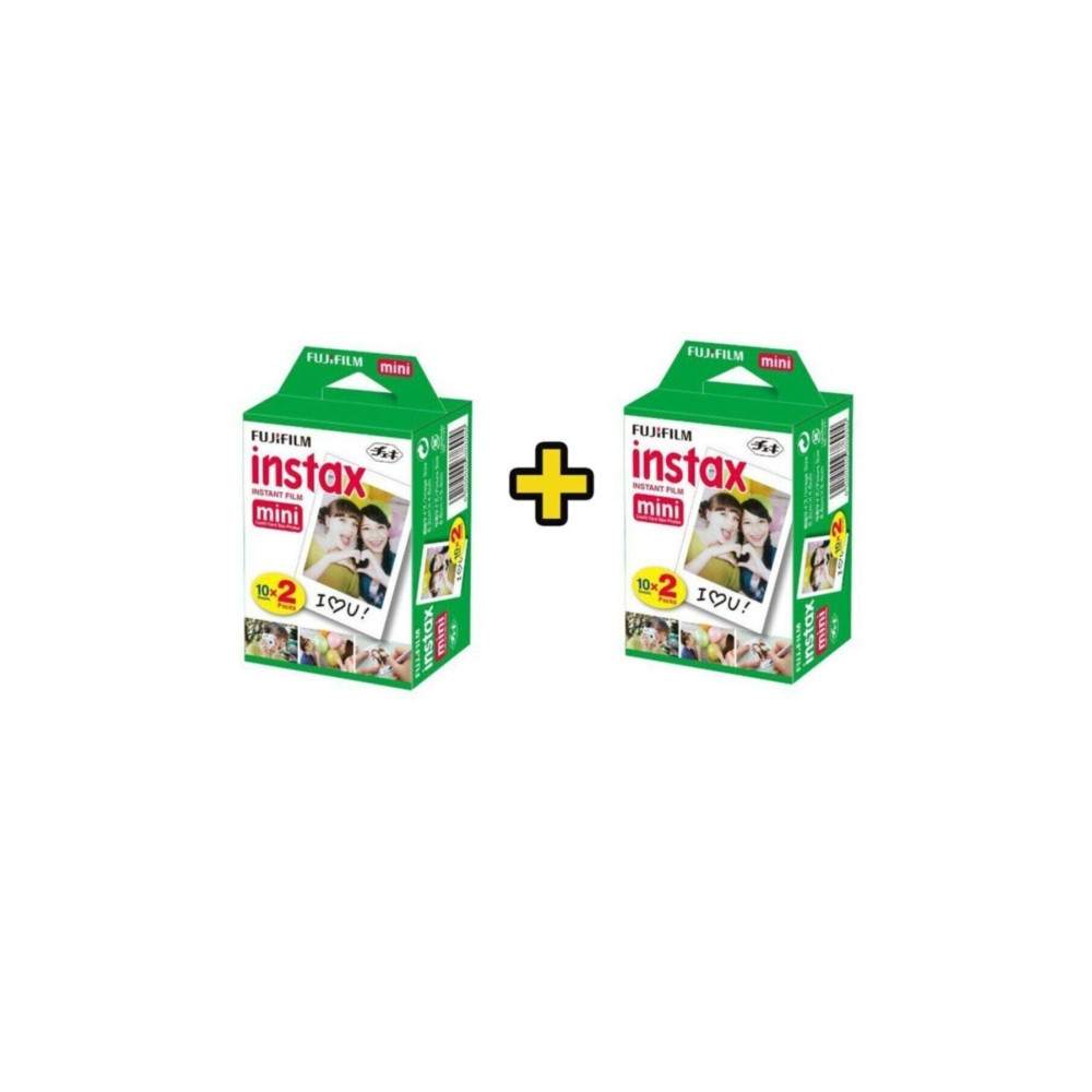 Fujifilm Fuji İnstax Mini 10x2 20 Sheets Fotoğraf Filmi 2 Paket (40 Poz) Fotoğraf Makinesi Aksesuarları Fiyatı