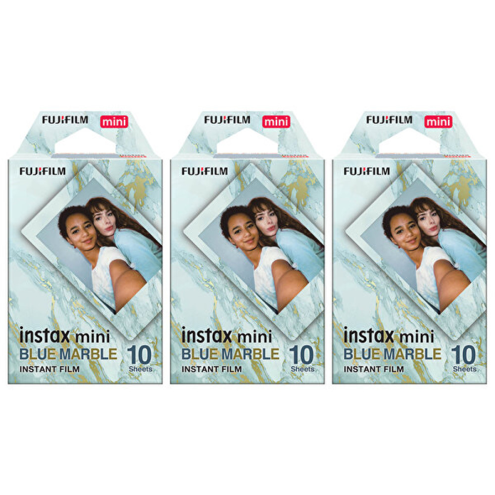 Fujifilm Instax Mini Blue Marble 10x3 Film Seti Fotoğraf Makinesi Aksesuarları Fiyatı