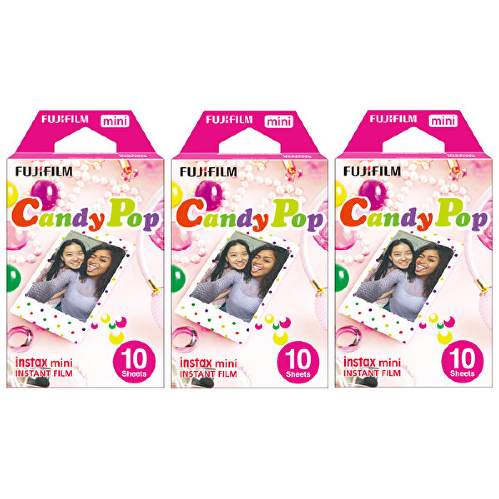 Fujifilm Instax Mini Candy Pop 10x3 Film Seti Fotoğraf Makinesi Aksesuarları Fiyatı
