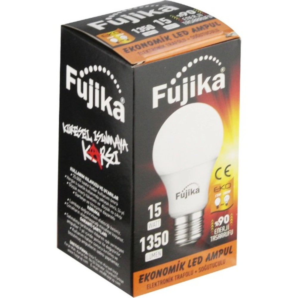 Fujika LED Ampul 15W - 105W Beyaz Işık E27 Duy LED Lamba 1350 Lümen Led Aydınlatmalar Fiyatı