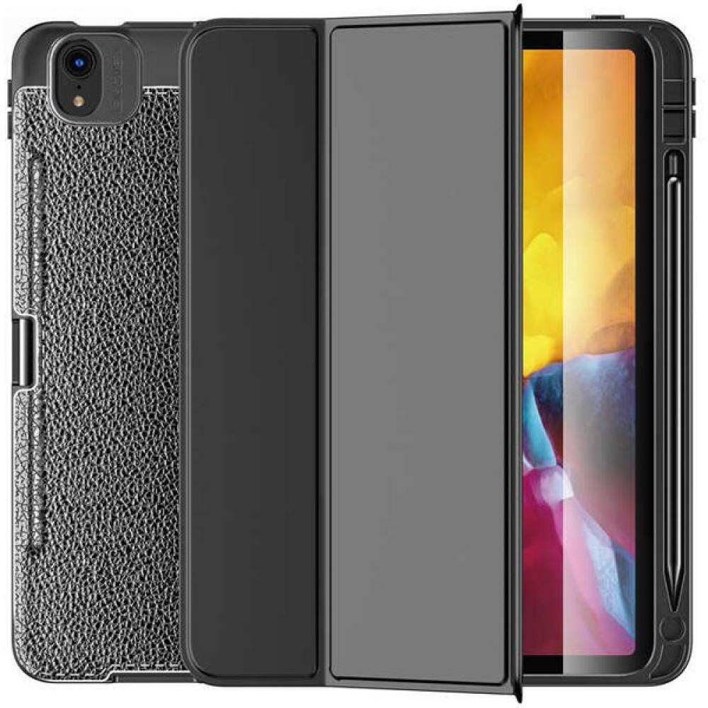 FUJİMAX Apple iPad Air 4 10.9 2020 (4.nesil) Kılıf Yatay Standlı Arkası Silikon Kalem Bölmeli Deri Görünümlü Wlons Kılıf (Model A2316,A2324,A2325,A... Tablet Kılıfı Fiyatı