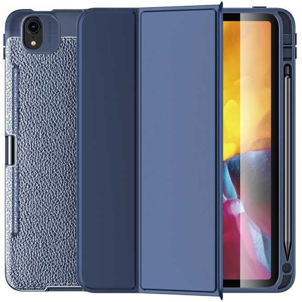 FUJİMAX Apple iPad Air 5 10.9 2022 (5.nesil) Kılıf Yatay Standlı Arkası Silikon Kalem Bölmeli Deri Görünümlü Wlons Kılıf (Model A2588,A2589,A2591) Tablet Kılıfı Fiyatı