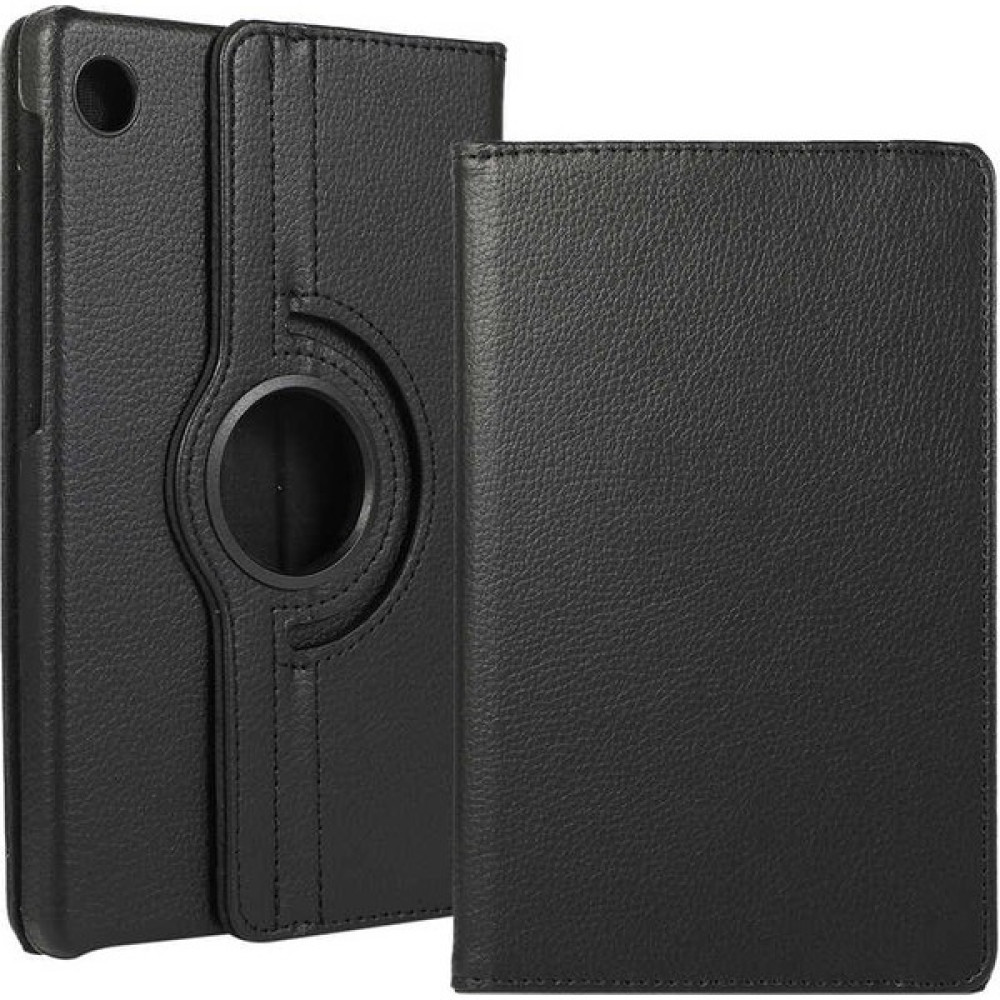 FUJİMAX Huawei Matepad T10S Kılıf Yatay ve Dikey Standlı Dönerli Deri Kılıf - Siyah Tablet Kılıfı Fiyatı