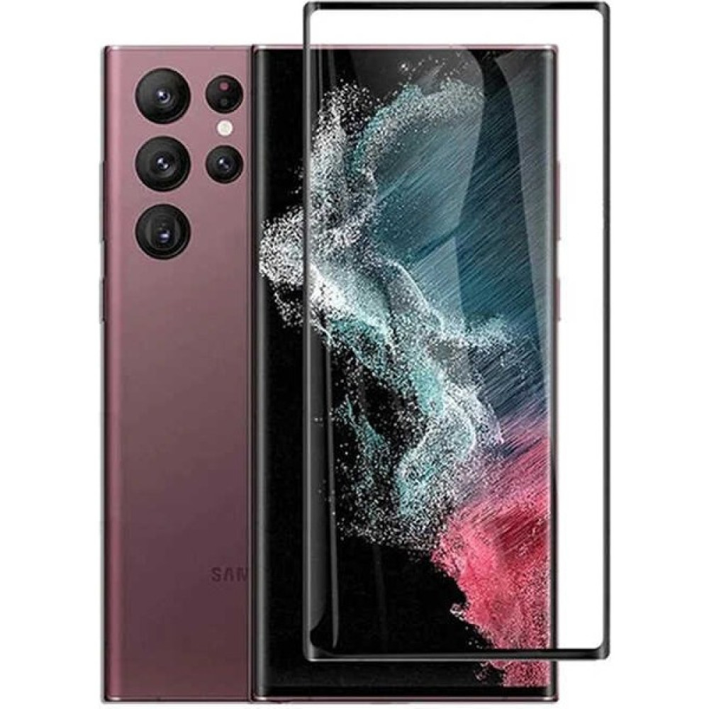 FUJİMAX Samsung Galaxy S23 Ultra Zore Süper Pet Ekran Koruyucu Jelatin - Siyah Cep Telefonu Ekran Koruyucusu Fiyatı