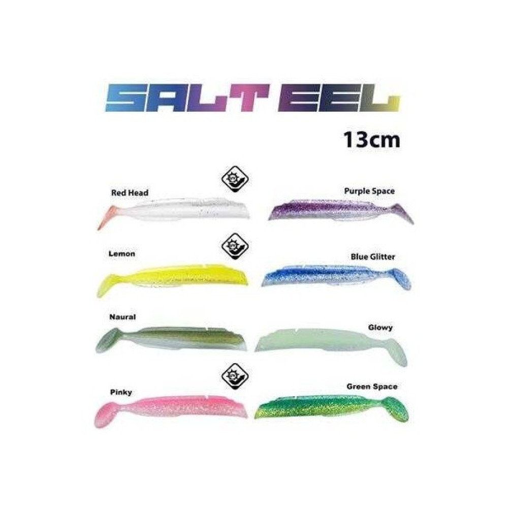 Fujin Salt Eel Body 13CM X3 Silikon Yem Gövde 034 Glowy Oto Boyaları Fiyatı