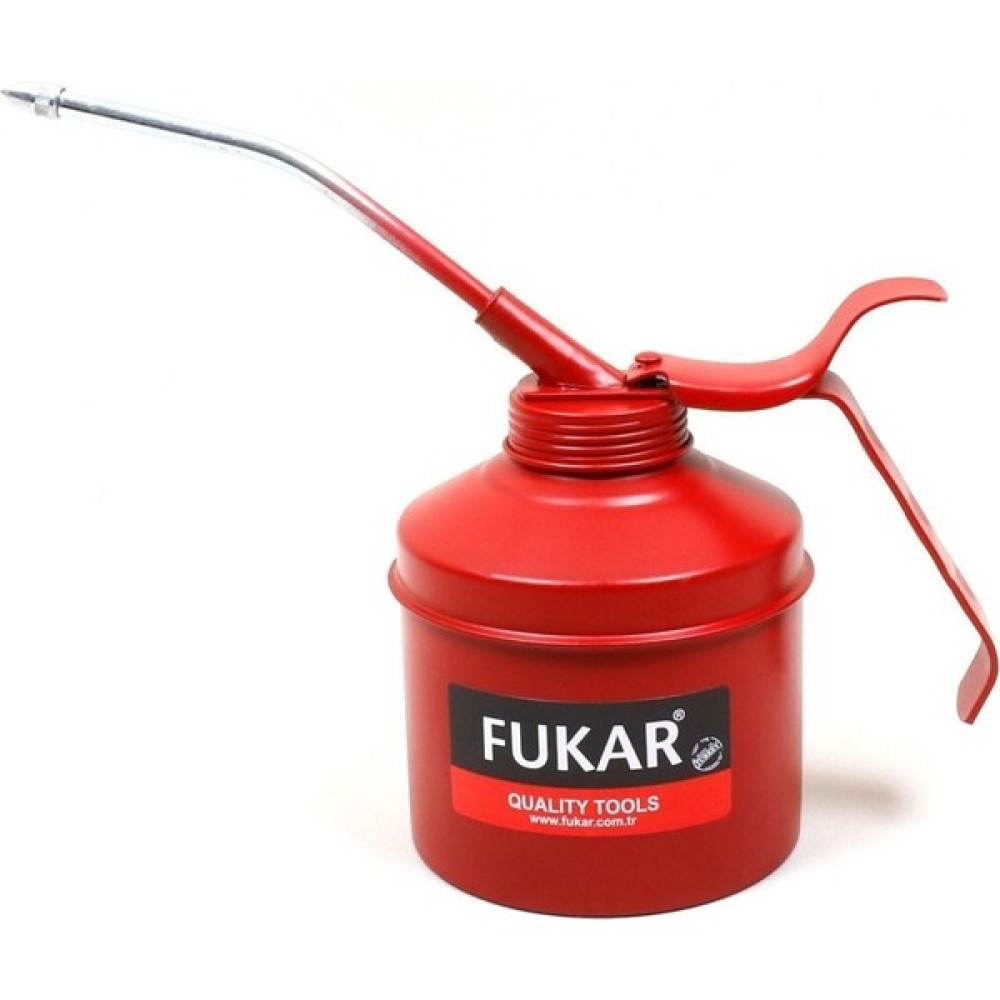 Fukar Yağdanlık 500 cc Metal Uçlu Düz F-209 - 1 Adet - Kırmızı Oto Boyaları Fiyatı