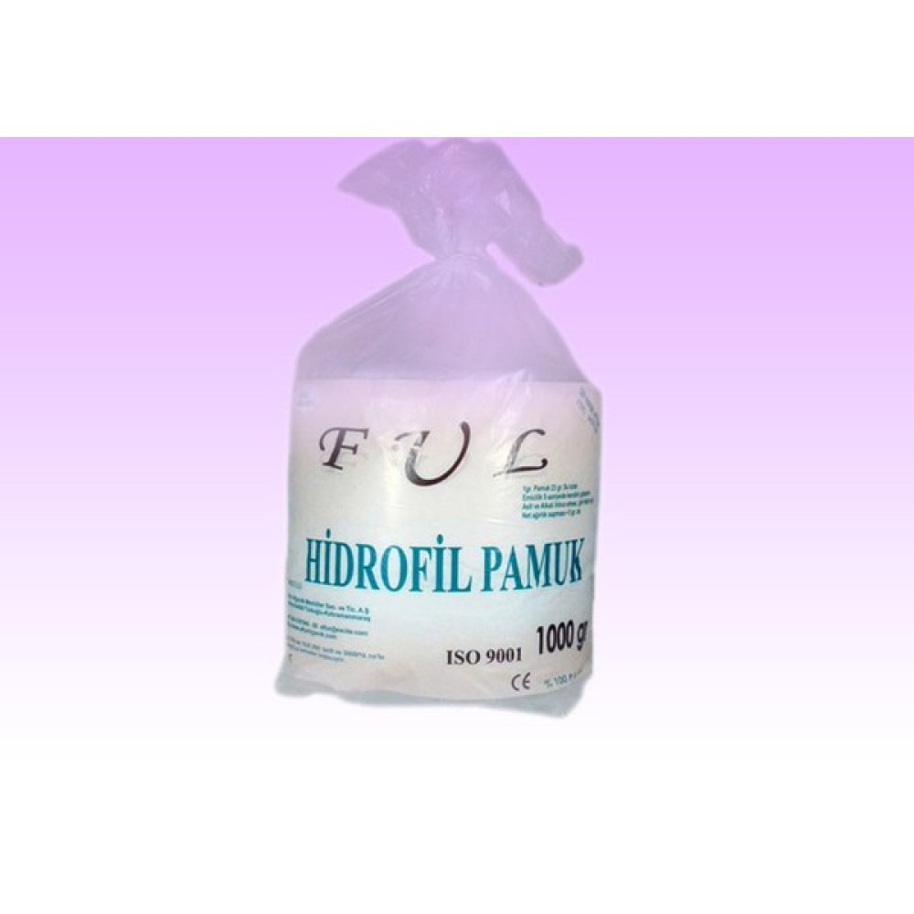 Ful Pamuk 1kg Kilo Rulo Hidrofil %100 Saf Pamuk 1 KG Hasta Bezleri ve Temizliği Fiyatı