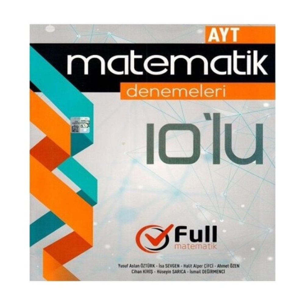 Full Matematik AYT Matematik 10 lu Denemeleri - Ahmet Özen Kaynak Kitapları Fiyatı