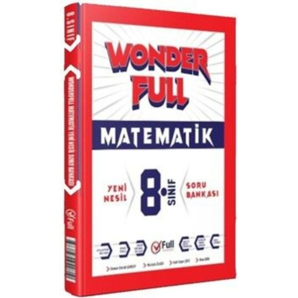 Full Matematik Yayınları 8. Sınıf Lgs Wonder Soru Bankası Tüm Dersler Fiyatı