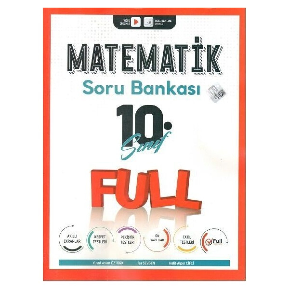 Full Matematik Yayınları Full Matematik 10. Sınıf Matematik Soru Bankası 2023 Temel Yeterlilik Testi (TYT) Fiyatı
