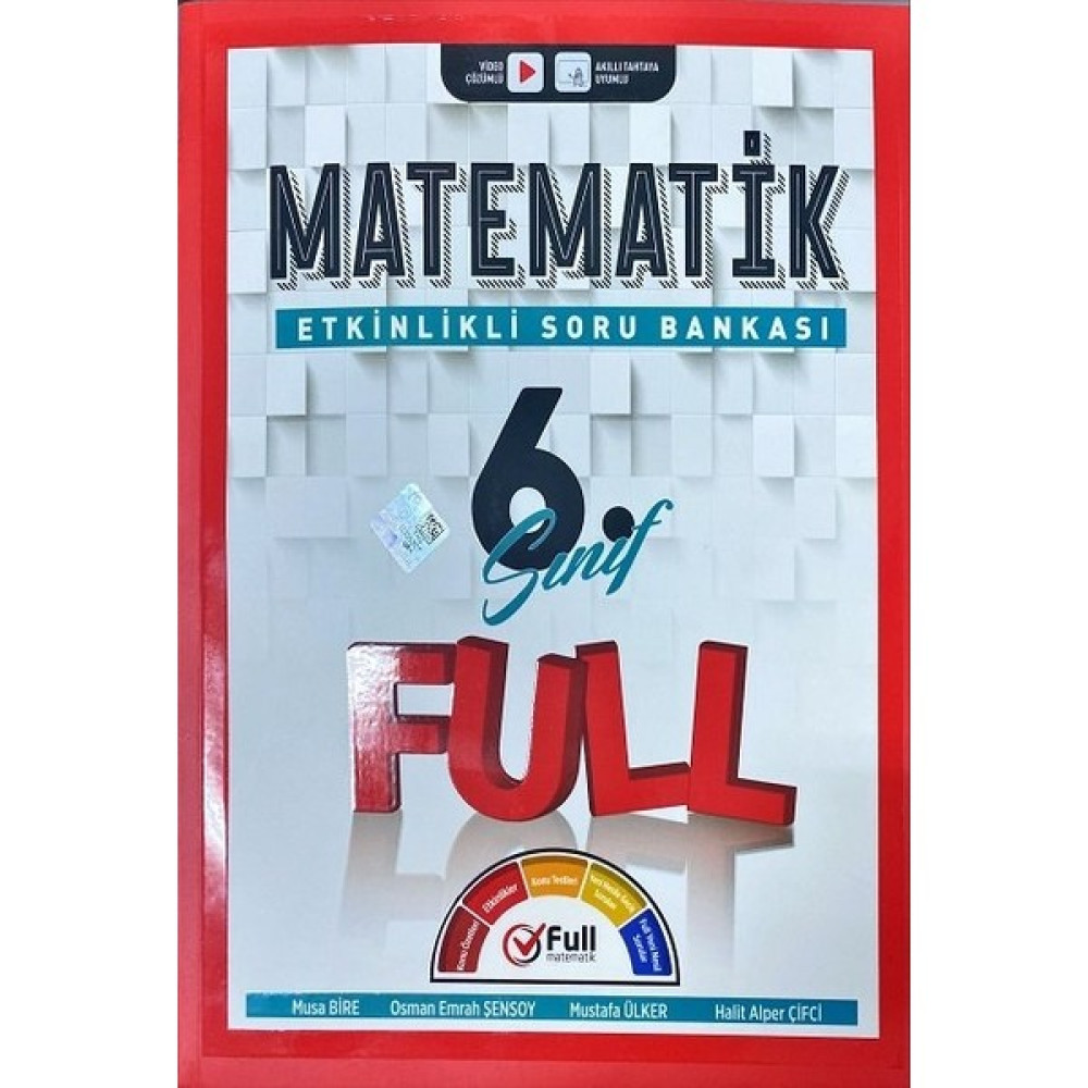 Full Matematik Yayınları Full Matematik 6. Sınıf Matematik Soru Bankası 2023 Kaynak Kitapları Fiyatı