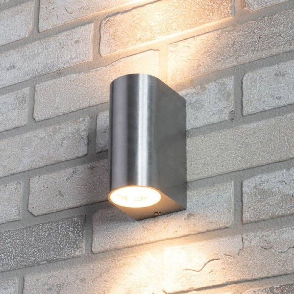 Full Reyon 14 Watt Amber Işık Ledli Plastik Kasa Çift Yönlü Dekoratif Iç ve Dış Mekan Duvar Apliği - Gri Dış Mekan Aydınlatma Fiyatı