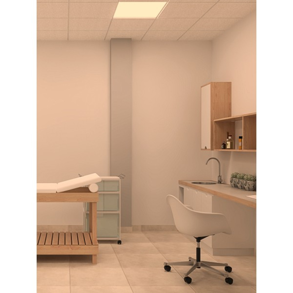 Full Reyon 30 x 30 cm Asma Tavan 24 Watt Gün Işığı LED Artmatür, Klipin Tavan Lambası, LED Asma Tavan Lambası - 3000K - Günışığı Armatür Fiyatı