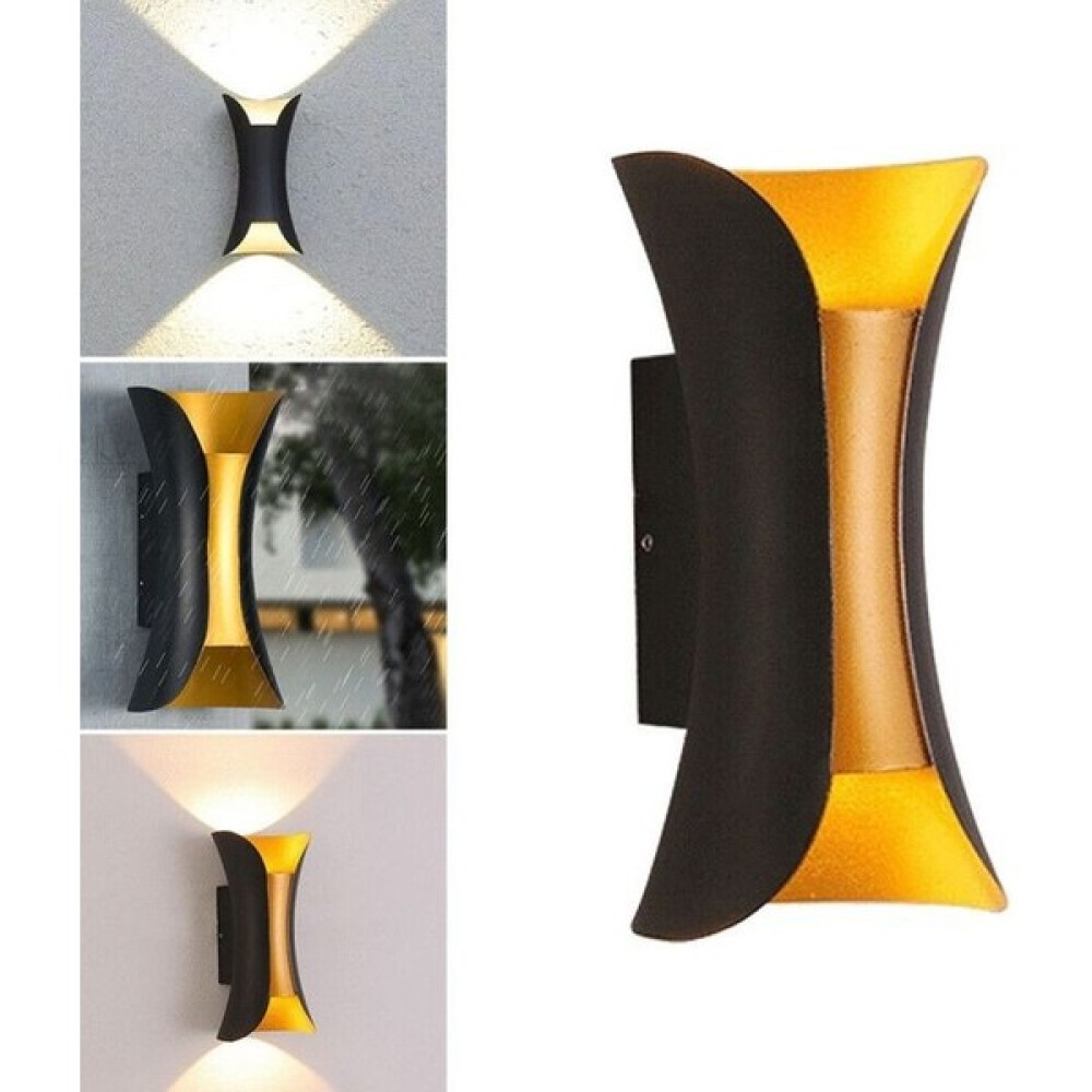Full Reyon 3000K Gün Işığı Ledli, 10 Watt Modern Tasarım Aplik, Bahçe, Balkon, Teras, Salon Apliği, LED Aplik Dış Mekan Aydınlatma Fiyatı