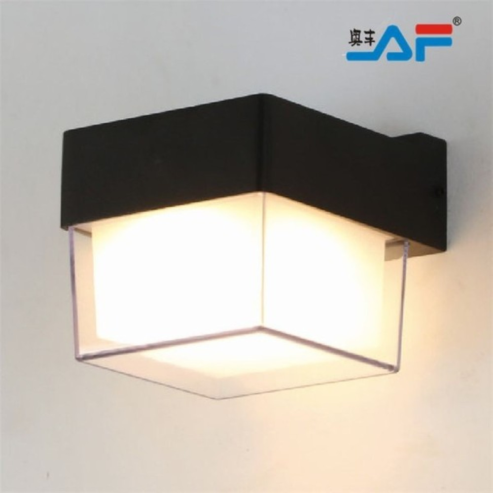 Full Reyon 6 Watt Gün Işığı Ledli Dış Mekan Bahçe Teras Balkon Kamelya Veranda Apliği Bahçe Duvar Armatür - Siyah Dış Mekan Aydınlatma Fiyatı