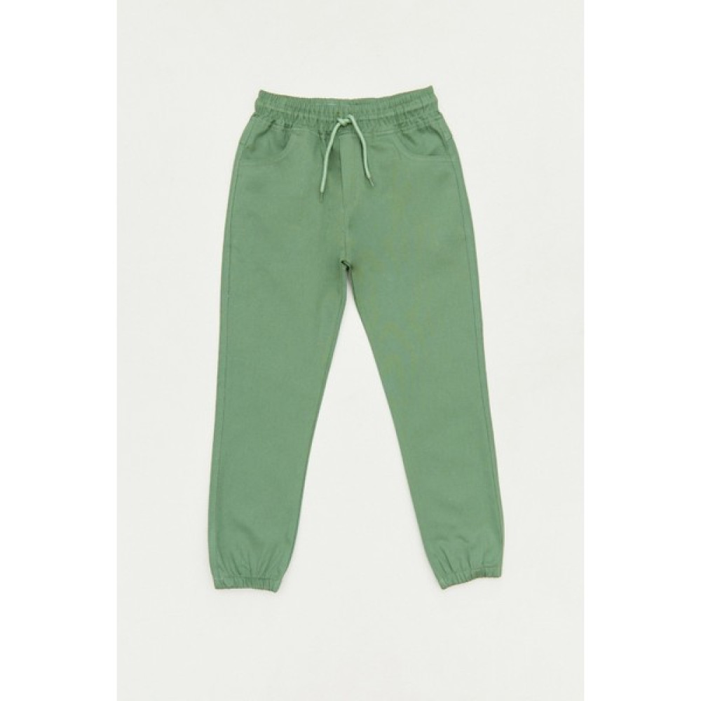 FullaModa Beli Lastikli Jogger Kız Çocuk Pantolon Kız Çocuk Pantolon Fiyatı