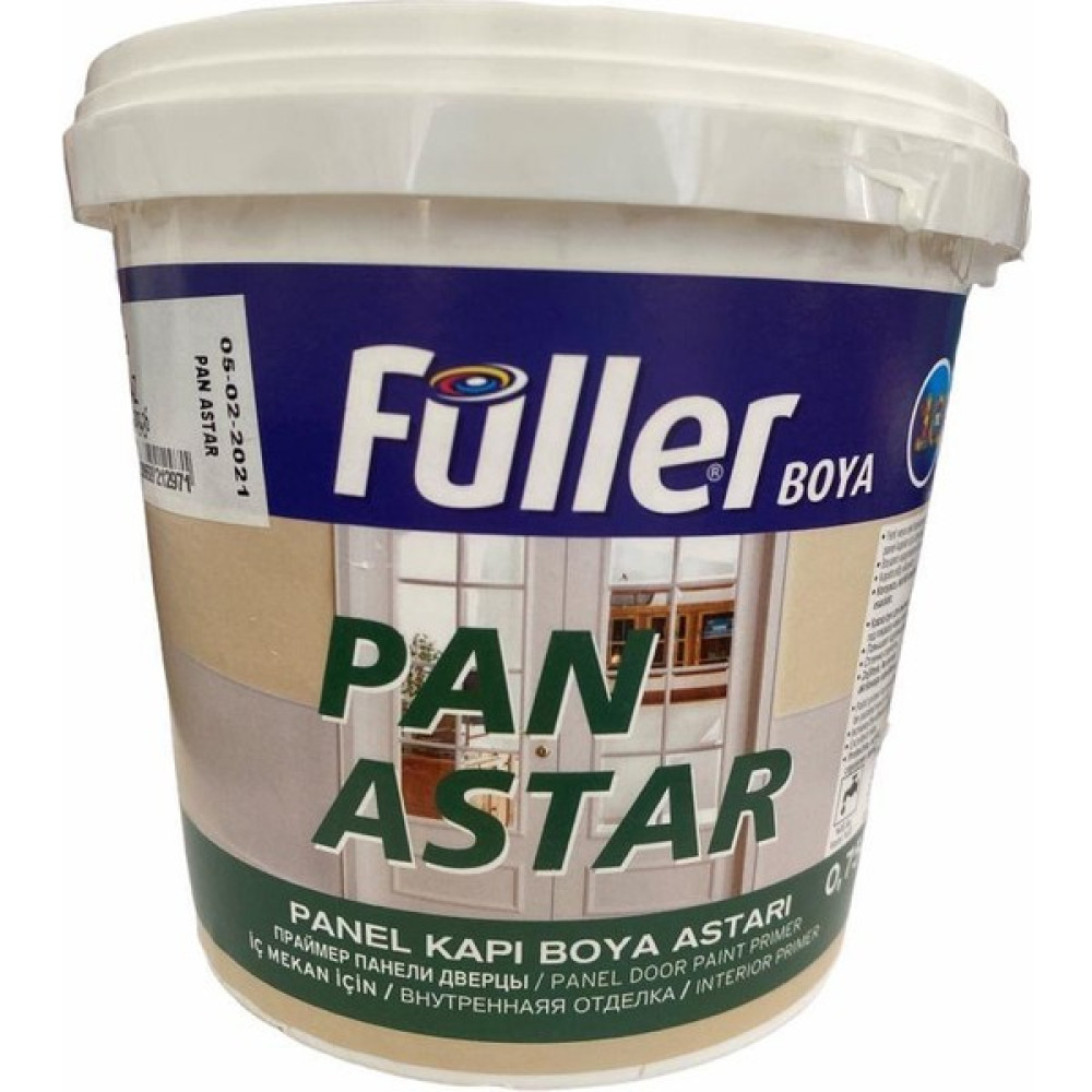 Füller Pan Astar 2,5 L Panel Kapı Için Beyaz İç Cephe Duvar Boyası Fiyatı