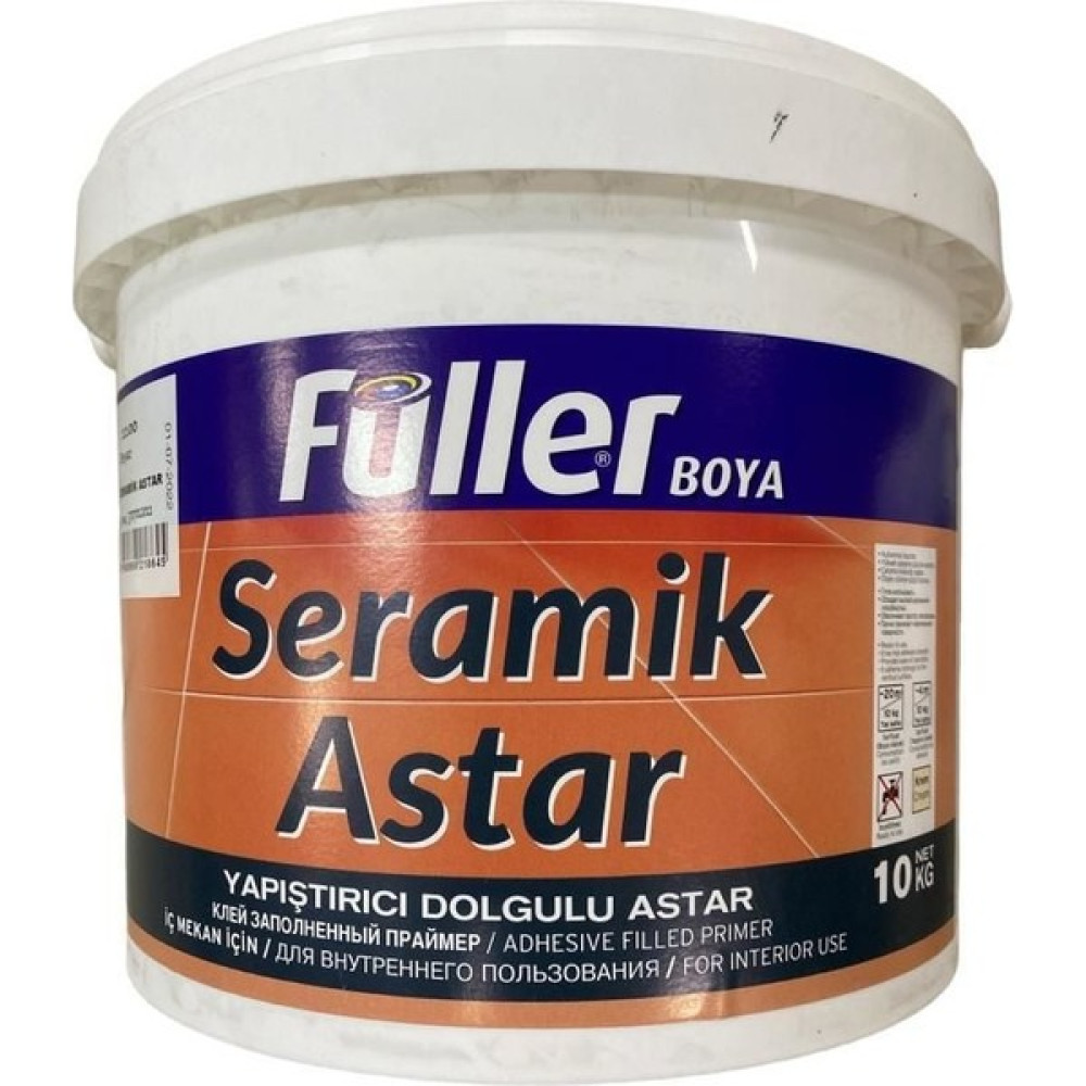 Füller Seramik Üstü Astar 10 kg Beyaz - 76169 İç Cephe Duvar Boyası Fiyatı