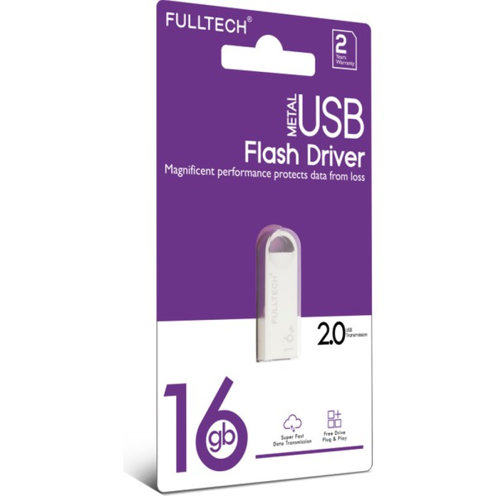 Fulltech 16GB USB Belek - Gri - 16 GB Flash Bellekler Fiyatı