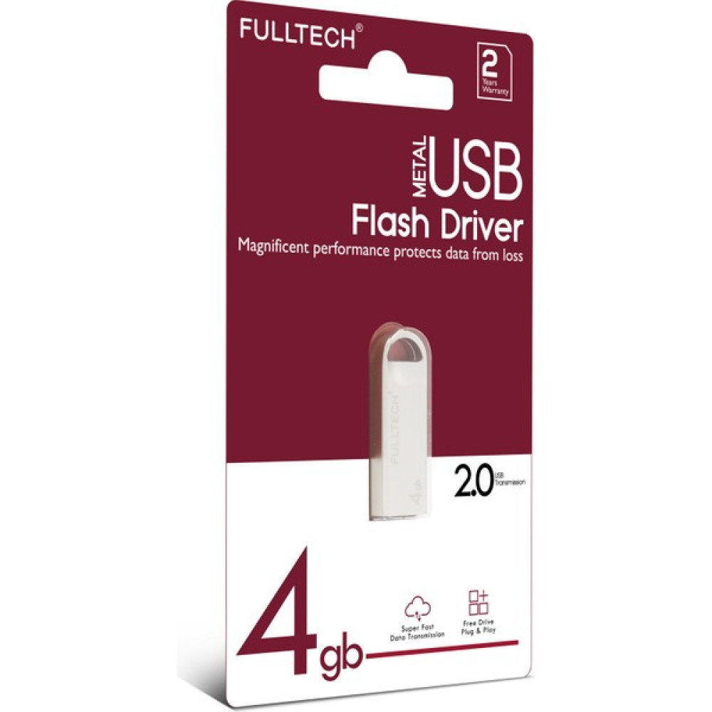 Fulltech 4GB USB Bellek - Gri - 4 GB Flash Bellekler Fiyatı