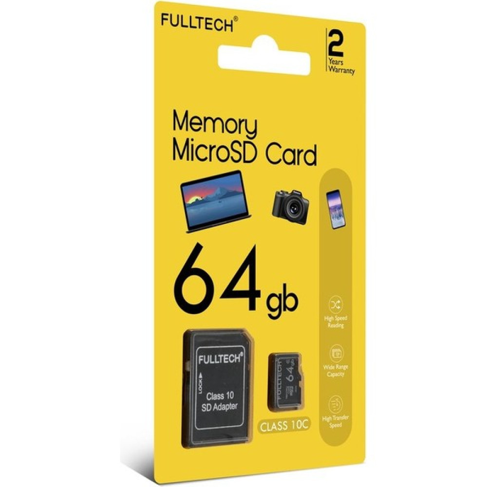 Fulltech 64GB Micro Sd Card Tgfd5 Flash Bellekler Fiyatı
