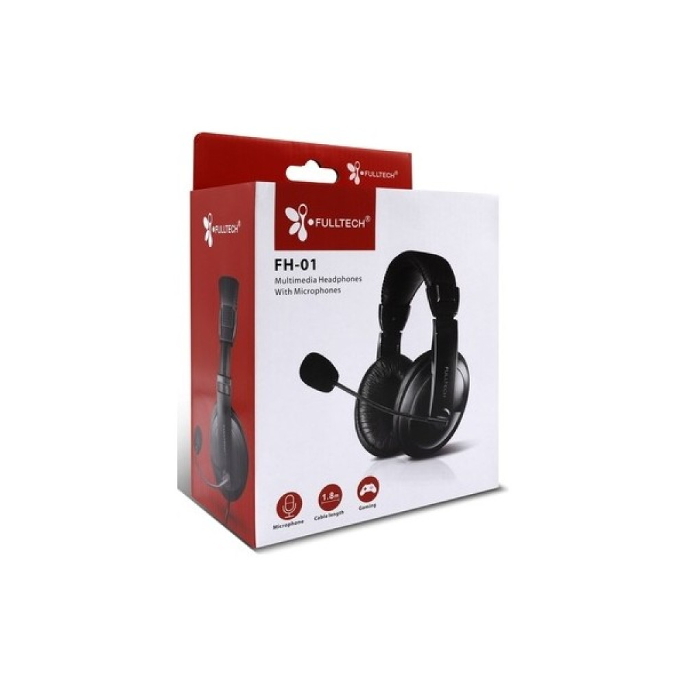 Fulltech Katlanabilir Mikrofonlu 1.8m Oyuncu Kulaklığı Fh-01 Kulak Üstü Kulaklık Fiyatı