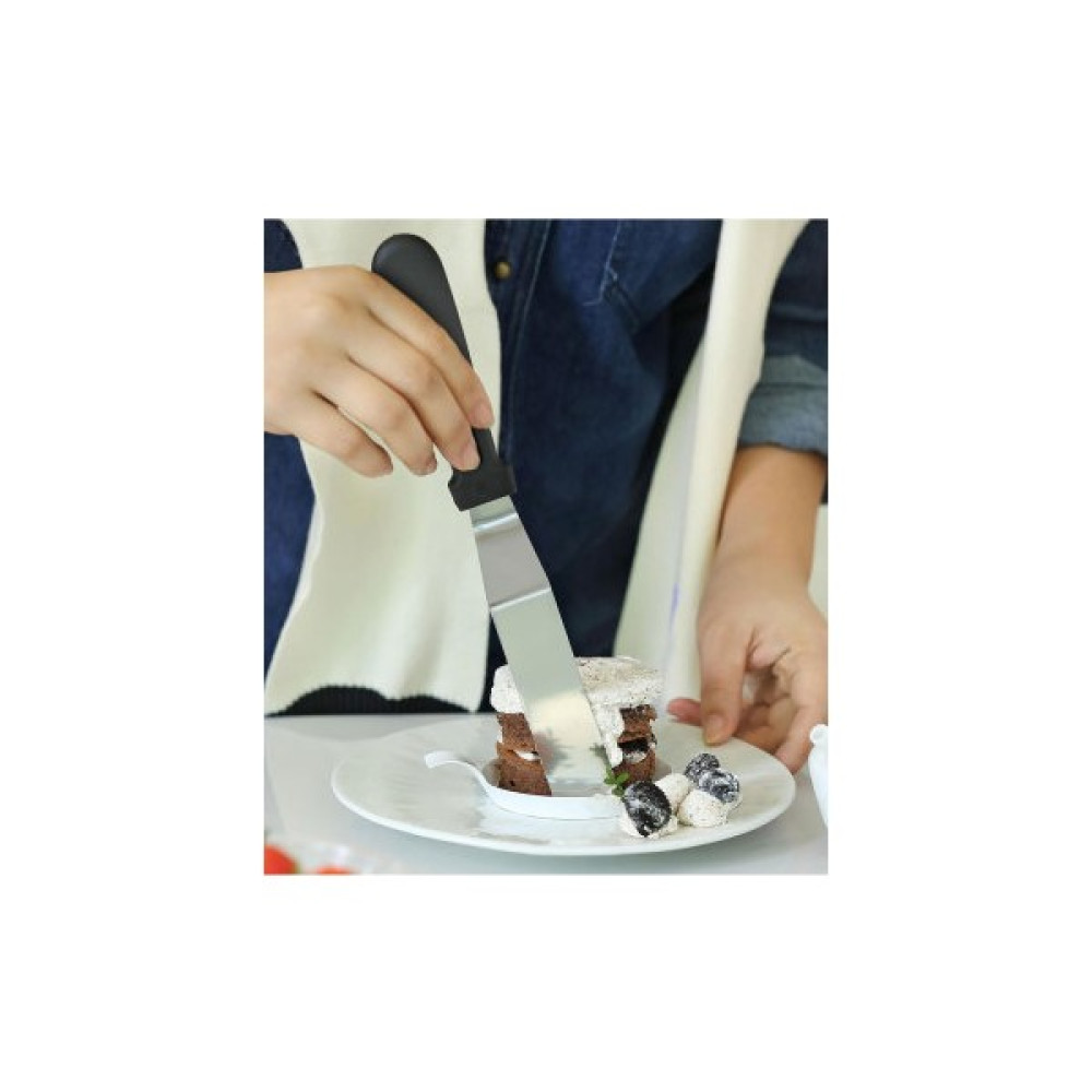 Fulltrend Eğik Oval Uçlu Pasta Sıvama Spatulası 20 cm Mutfak Gereçleri Fiyatı