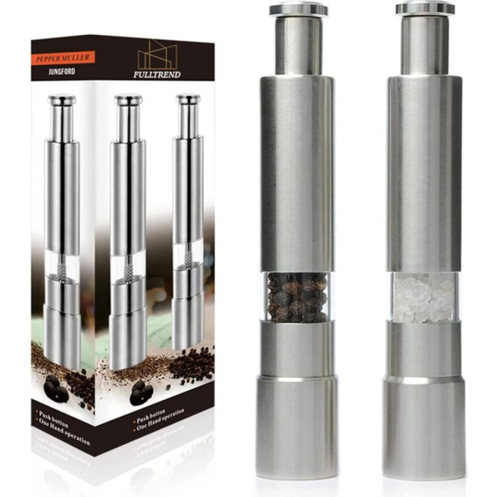 Fulltrend Inox Tuz ve Karabiber Öğütücü Değirmen Çelik Baharat Setleri & Baharatlıklar Fiyatı