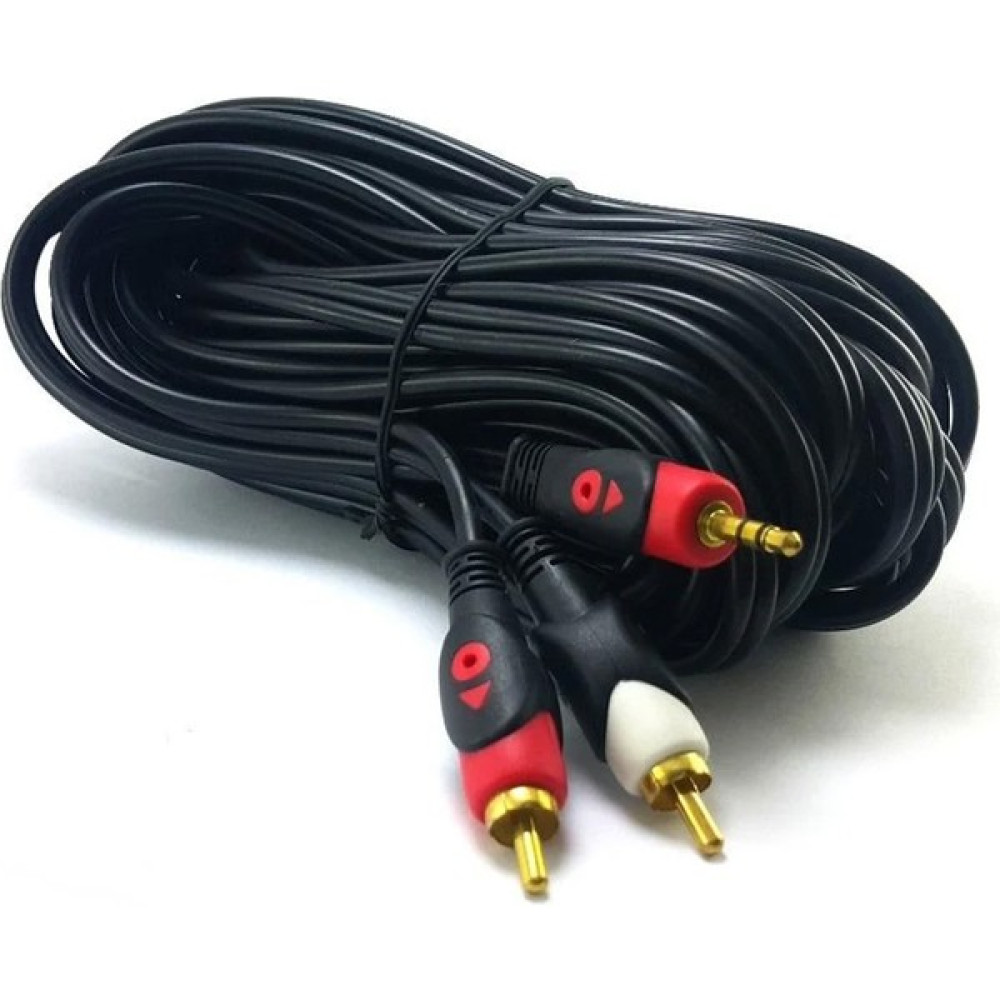 Fully G530CD – 2rca 3,5mm Stereo Kablo 5mt Ses Kablosu Ses Kablosu Fiyatı